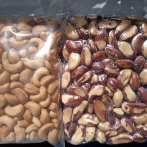 Kit 1kg de castanhas (500g de caju e 500g do Pará)